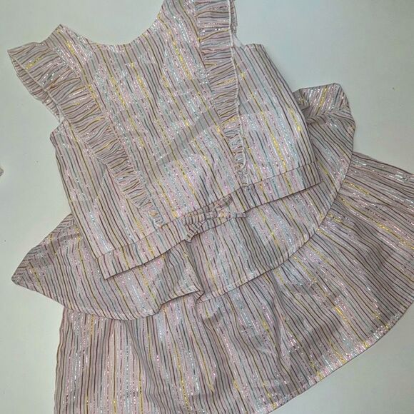 🔥 Andy & Evan girls kids 2 pc set Sz 5 New - Picture 1 of 6